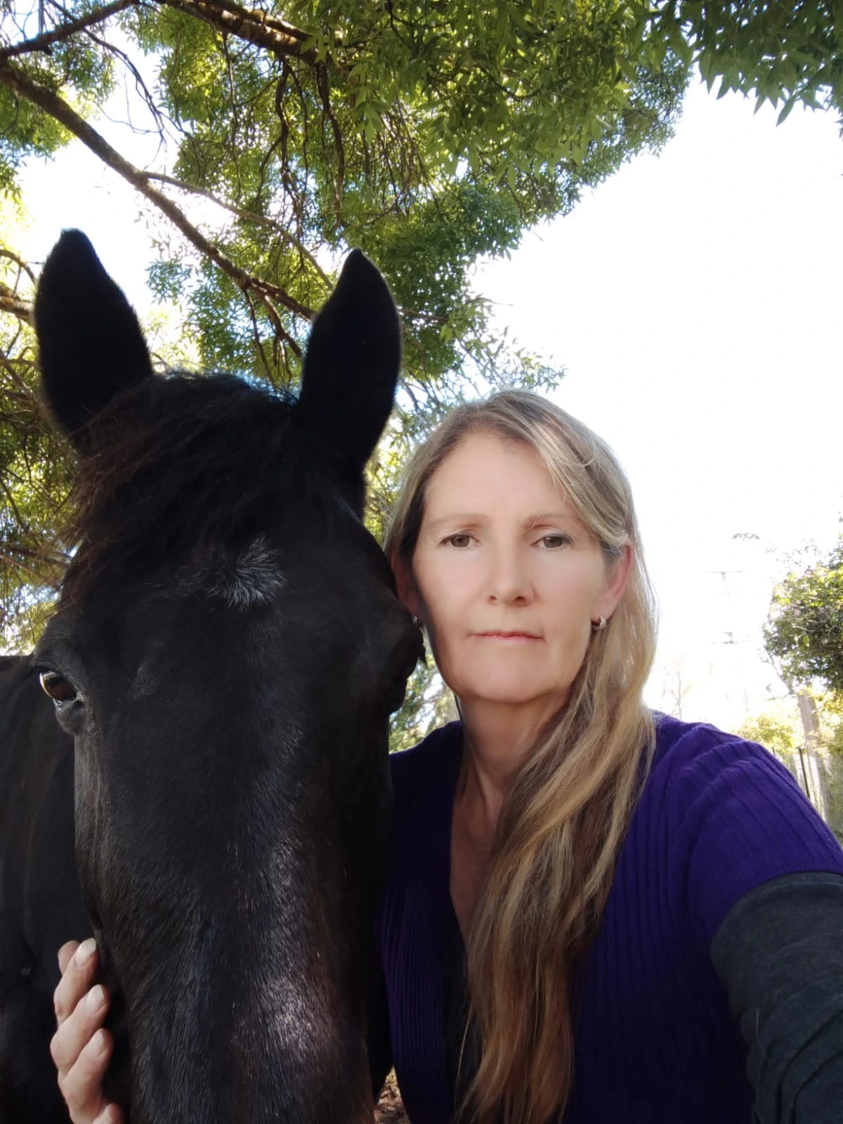 Sande Cornelius, co-founder of Kaleidoscope of Heart, in nature